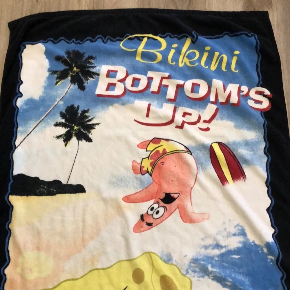 Vintage SpongeBob SquarePants beach towel